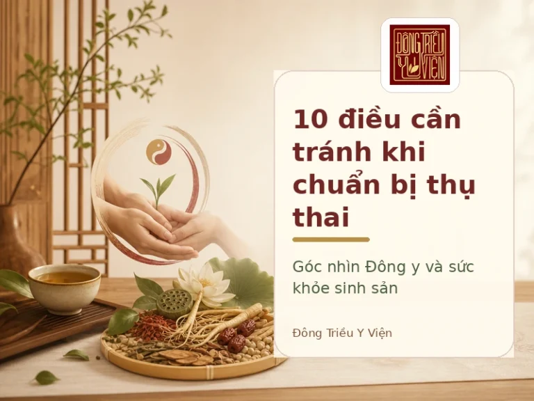 Ảnh đại diện bài viết 10 điều cần tránh khi chuẩn bị thụ thai theo Đông y