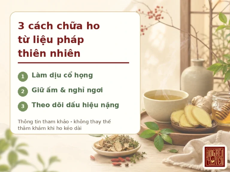 3 cách chữa ho từ liệu pháp thiên nhiên và lưu ý an toàn khi áp dụng