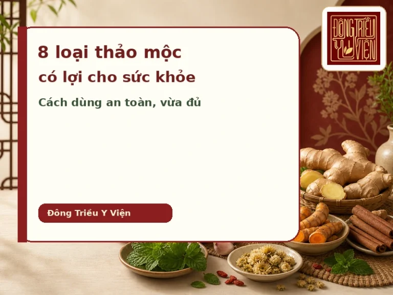 8 loại thảo mộc có lợi cho sức khỏe và cách dùng an toàn