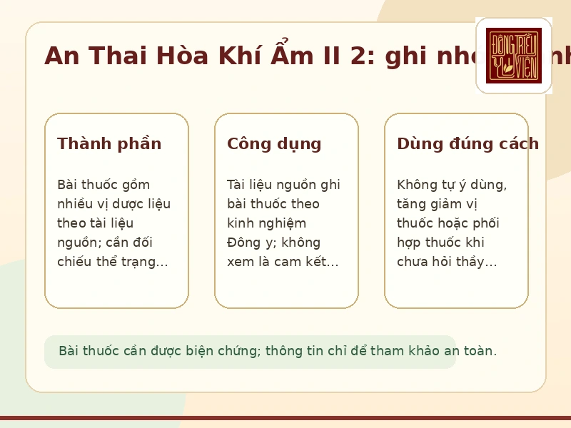 Infographic An Thai Hòa Khí Ẩm II 2