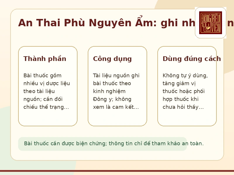 Infographic An Thai Phù Nguyên Ẩm