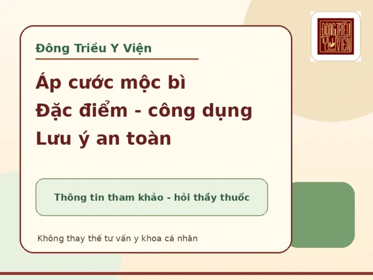 Áp cước mộc bì trong Đông y: đặc điểm, công dụng tham khảo và lưu ý an toàn
