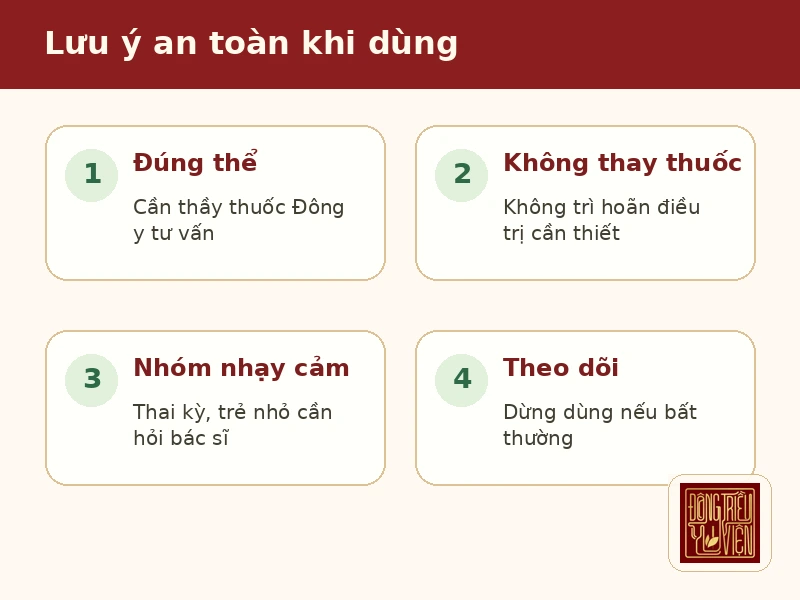 Lưu ý an toàn khi tìm hiểu bài thuốc Áp Phong Thang