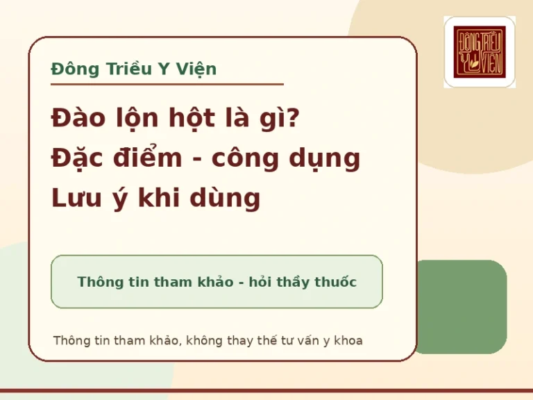 Đào lộn hột: đặc điểm, công dụng tham khảo và lưu ý an toàn