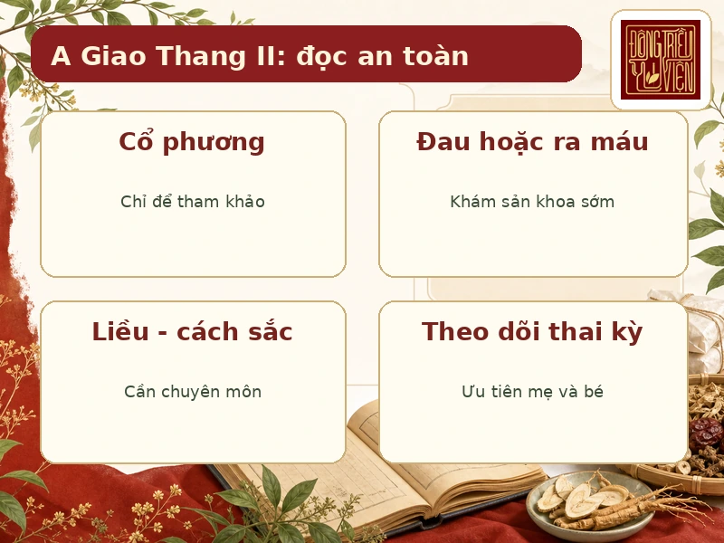 A Giao Thang II và cách đọc an toàn