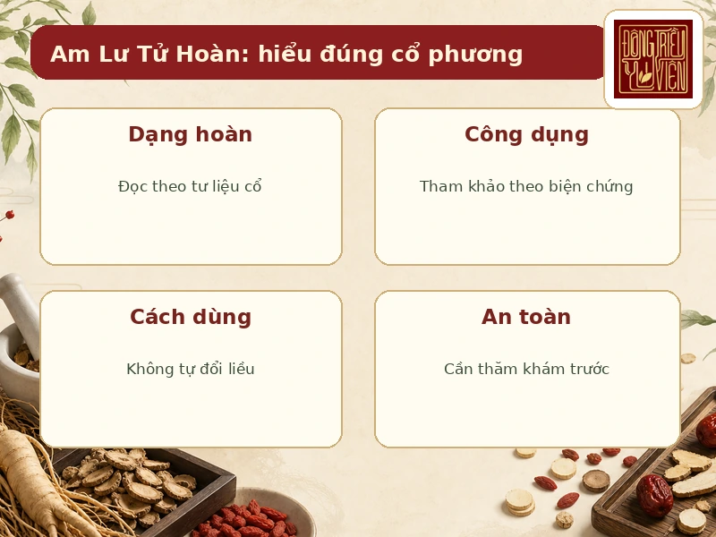 Am Lư Tử Hoàn cần đọc theo biện chứng