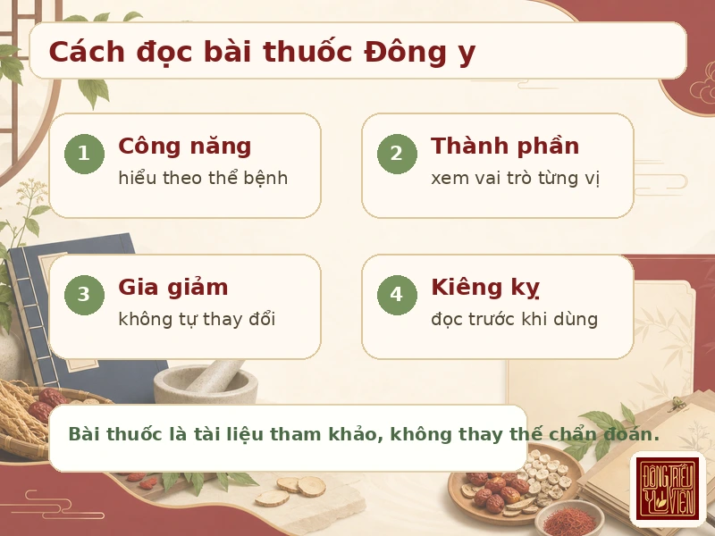 Infographic cách đọc 380 bài thuốc Đông y hiệu nghiệm an toàn