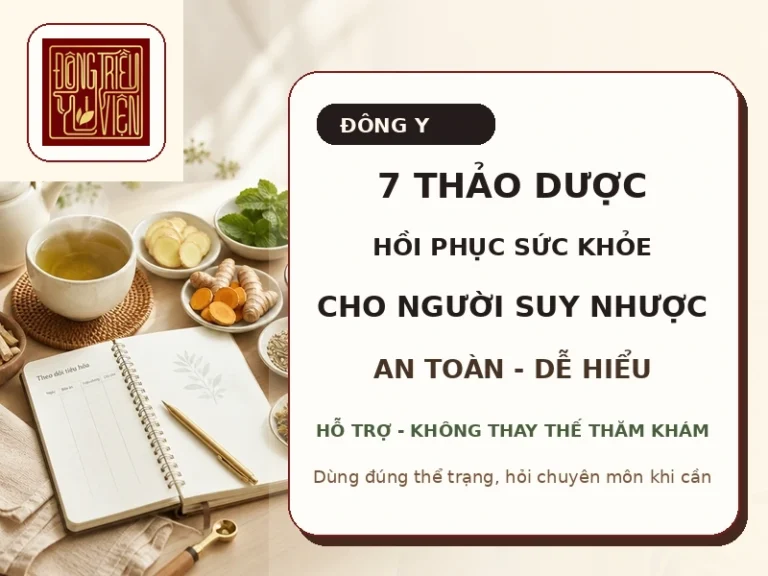 7 loại thảo dược tốt cho hệ tiêu hóa theo Đông y