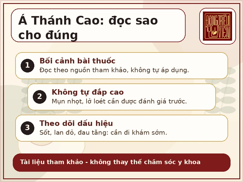 Infographic Á Thánh Cao đọc sao cho đúng