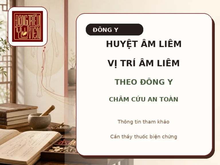 Huyệt Âm Liêm là gì? Vị trí Âm Liêm theo Đông y và hướng dẫn tham khảo