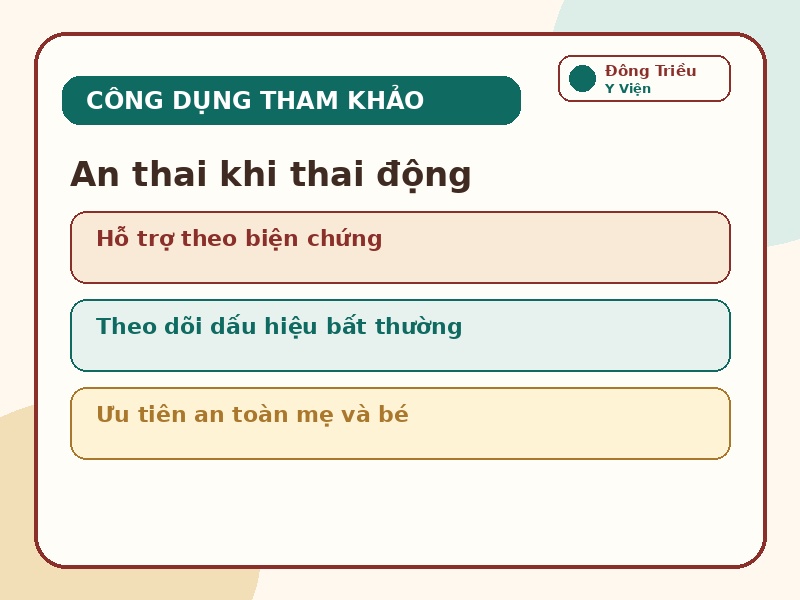 Infographic công dụng tham khảo an thai của Bạch truật Tán X