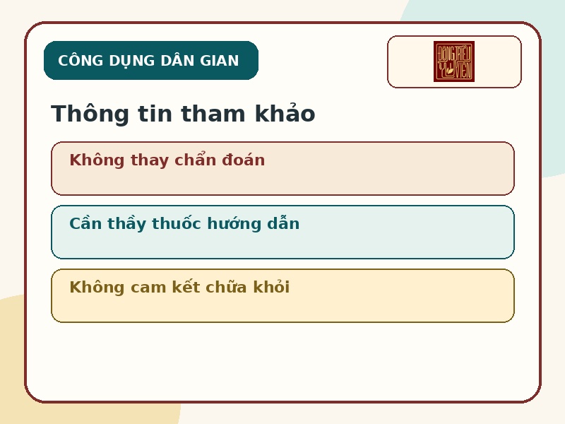 Infographic công dụng dân gian của Bạch xà chỉ mang tính tham khảo