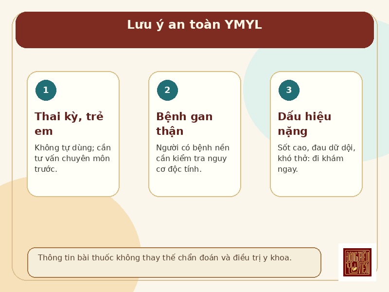 Infographic lưu ý an toàn khi tìm hiểu và sử dụng Bán Đào Hoàn