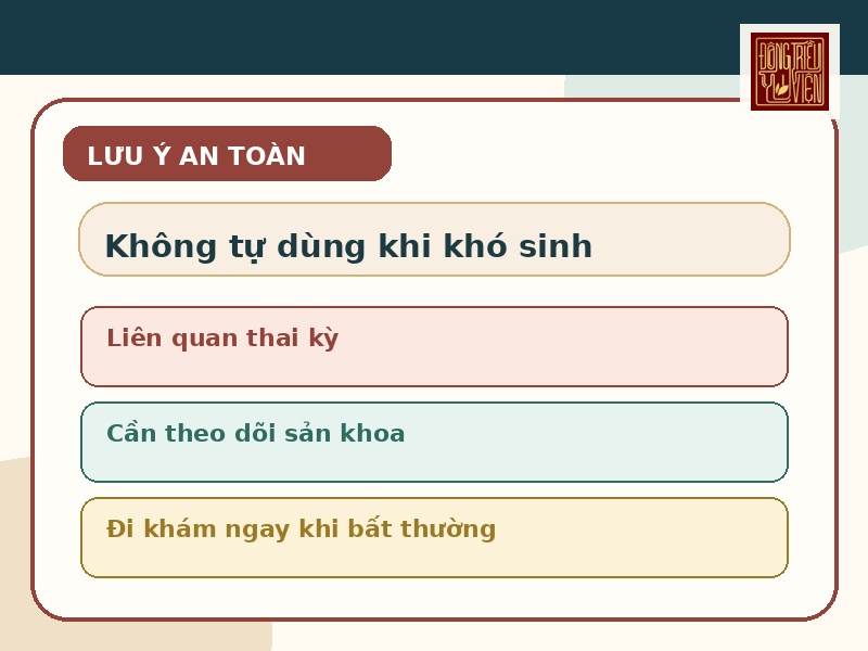 Infographic lưu ý an toàn khi tham khảo Bán hạ Thang VIII